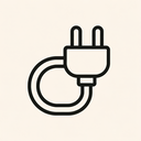 icon_art_plug_minimal_outline icon preview