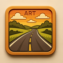 icon_art_road_embossed icon preview