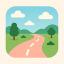 icon_art_road_flat_pastel icon preview