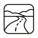 icon_art_road_minimal_outline icon preview