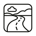 icon_art_road_outline icon preview