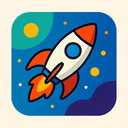 icon_art_rocket_abstract icon preview
