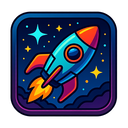 icon_art_rocket_cyberpunk icon preview