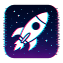 icon_art_rocket_digital_glitch icon preview