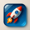 icon_art_rocket_glassy icon preview