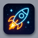 icon_art_rocket_glow_effect icon preview