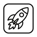 icon_art_rocket_minimal_outline icon preview