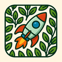 icon_art_rocket_organic_pattern icon preview