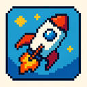 icon_art_rocket_pixel_art icon preview