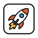 icon_art_rocket_simplified icon preview