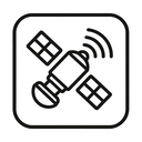 icon_art_satellite_outline icon preview