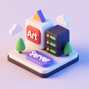 icon_art_server_3d_isometric icon preview