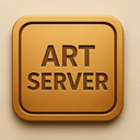 icon_art_server_embossed icon preview