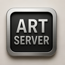 icon_art_server_metallic icon preview