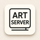 icon_art_server_thin icon preview