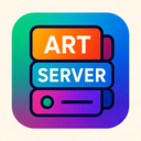 icon_art_server_vibrant_colors icon preview