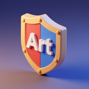 icon_art_shield_3d_isometric icon preview