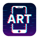 icon_art_smartphone_digital_glitch icon preview