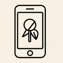 icon_art_smartphone_minimal_outline icon preview