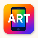 icon_art_smartphone_vibrant_colors icon preview