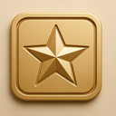 icon_art_star_embossed icon preview