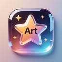 icon_art_star_glassy icon preview