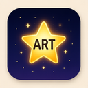 icon_art_star_glow_effect icon preview