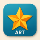icon_art_star_origami icon preview