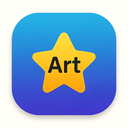 icon_art_star_rounded icon preview
