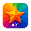 icon_art_star_vibrant_colors icon preview