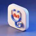 icon_art_stethoscope_3d_isometric icon preview