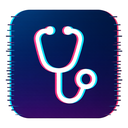 icon_art_stethoscope_digital_glitch icon preview