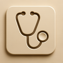 icon_art_stethoscope_embossed icon preview