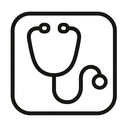 icon_art_stethoscope_outline icon preview