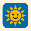 icon_art_sun_bold icon preview