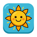 icon_art_sun_cartoon icon preview