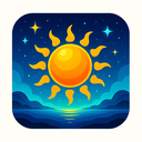 icon_art_sun_futuristic icon preview