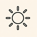 icon_art_sun_minimal_outline icon preview