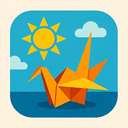 icon_art_sun_origami icon preview