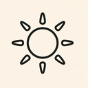 icon_art_sun_outline icon preview