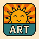 icon_art_sun_retro icon preview