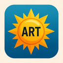 icon_art_sun_sharp_edges icon preview