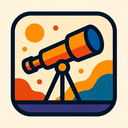 icon_art_telescope_abstract icon preview