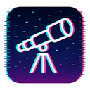 icon_art_telescope_digital_glitch icon preview