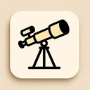 icon_art_telescope_elegant icon preview