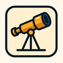 icon_art_telescope_filled icon preview
