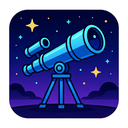 icon_art_telescope_futuristic icon preview