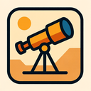 icon_art_telescope_geometric icon preview