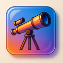 icon_art_telescope_glassy icon preview