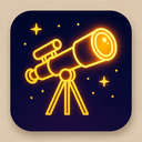 icon_art_telescope_glow_effect icon preview
